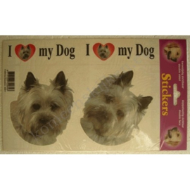 hondensticker west highland terrier