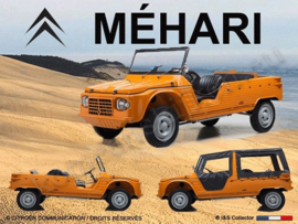 koelkastmagneet Citroen mehari sahara