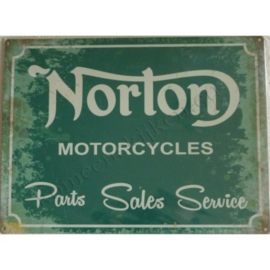 metalen wandplaat norton parts sales service 30-40 cm