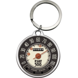 sleutelhanger Fiat 500 tacho
