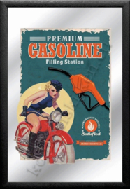 spiegel premium gasoline filling station