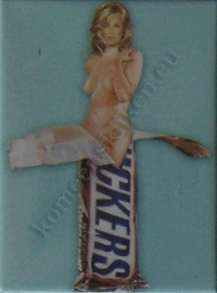 koelkast magneet pin up snickers