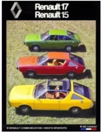 koelkastmagneet renault 15 en 17
