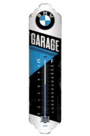 metalen thermometer BMW garage