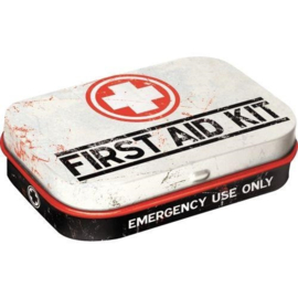 blikken pepermuntdoos first aid