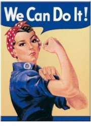 Magneet We can do It 6x8 cm