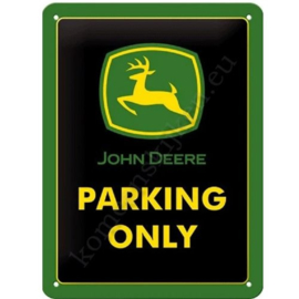 metalen wandplaat deere parking 15-20 cm