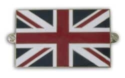 metalen britse / united kingdom vlag