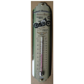 metalen thermometer harley davidson knucklehead