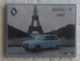 koelkastmagneet Renault 16