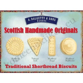 wandplaat scottish biscuits 30-40 cm