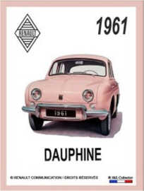 koelkastmagneet Renault Dauphine