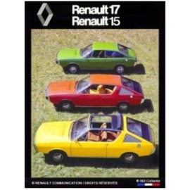 koelkastmagneet renault 15 en 17