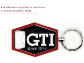 Sleutelhanger VW GTI flessenopener zwart