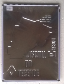blikken wandplaat Renault Formule 1 15x20 cm