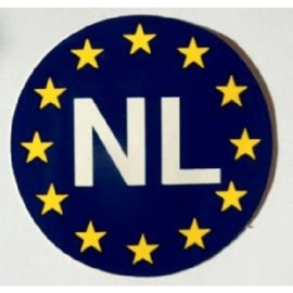 NL sticker europa 10 cm