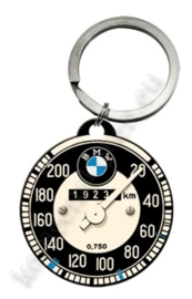 ronde sleutelhanger bmw kilometerteller