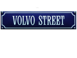emaille straatnaambord volvo street