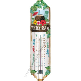 metalen thermometer Tiki bar