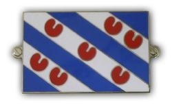 metalen friese vlag