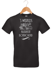 T-shirt zwart Boekhouder