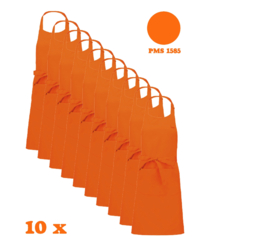 10 Horecaschorten "Orange"