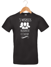 T-shirt zwart Collega