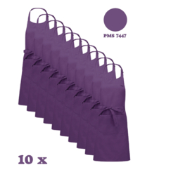 10 Horecaschorten "Purple"