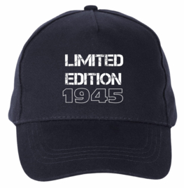 Cap - Limited edition - Jaartal naar keuze