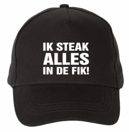 Cap - Ik steak alles in de fik