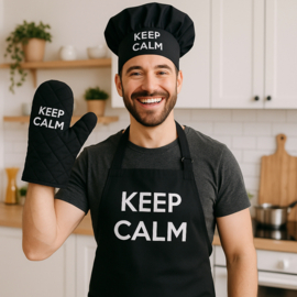 Cadeauset "Keep Calm" met voornaam