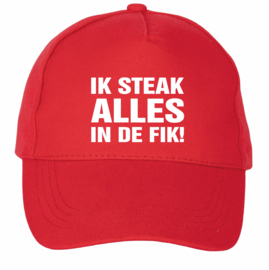 Cap - Ik steak alles in de fik
