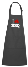 BBQ- schort - I love BBQ