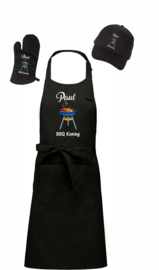 BBQ - Cadeauset - BBQ in kleur - met naam