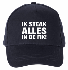 Cap - Ik steak alles in de fik