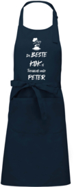 Keukenschort - De beste kok is mijn PETER