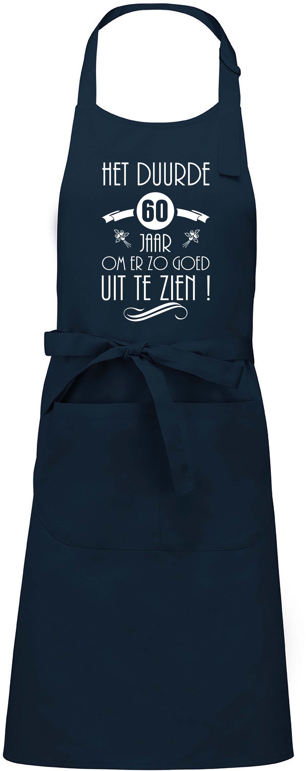 Luxe schort - Het duurde ..... jaar om er zo goed uit te zien