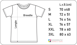 T-shirt - Unisex - Zwart - Niemand is perfect maar..... Mechelse Herder