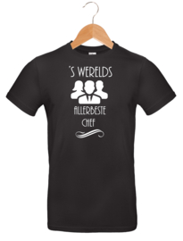 T-shirt zwart Chef