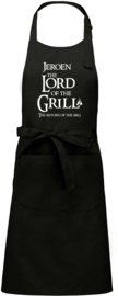 Luxe - BBQ schort - The Lord of the Grill  - The return of the BBQ - Met voornaam