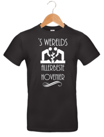 T-shirt zwart Hovenier