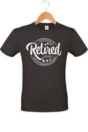 T-shirt - Ritered met jaartal