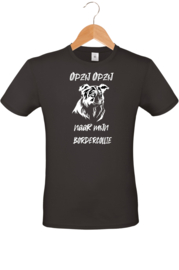 T-shirt - Opzij Opzij ik moet naar mijn - Border Collie