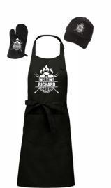 BBQ - Cadeauset - Fire - met naam