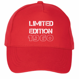 Cap - Limited edition - Jaartal naar keuze
