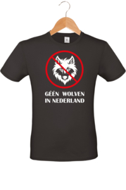 T-shirt - Geen Wolven in Nederland
