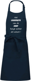 Luxe schort Het lekkerste van de Chef