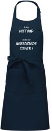Luxe schort - Ik ben niet oud