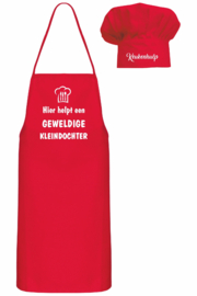 Chef Kok set - Geweldige kleindochter
