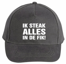 Cap - Ik steak alles in de fik